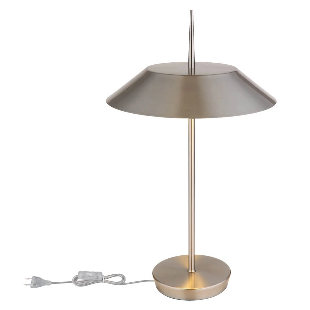 Design-Tischleuchte Brenlor Nickel Globo 9007371456581