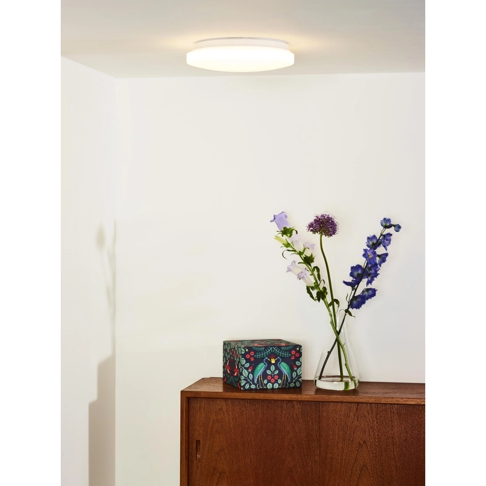 Deckenlicht Otis Ø 26 cm weiß Lucide 5411212791375