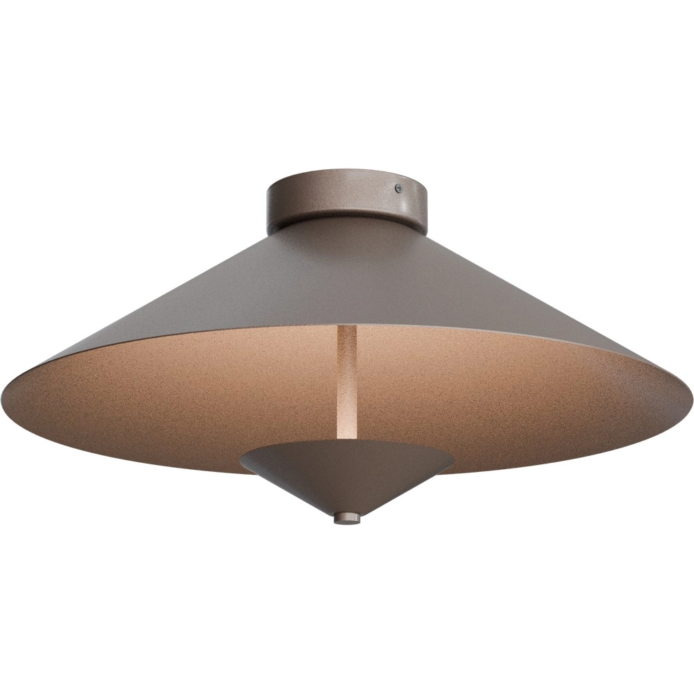 Deckenlampe Ceppo kakaobraun Ø 45 cm