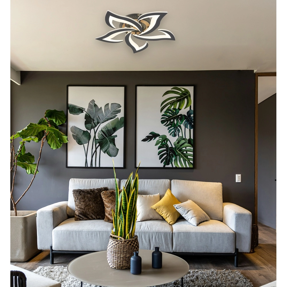 Design-Deckenlampe Lavonne Anthrazit Globo 9007371583485