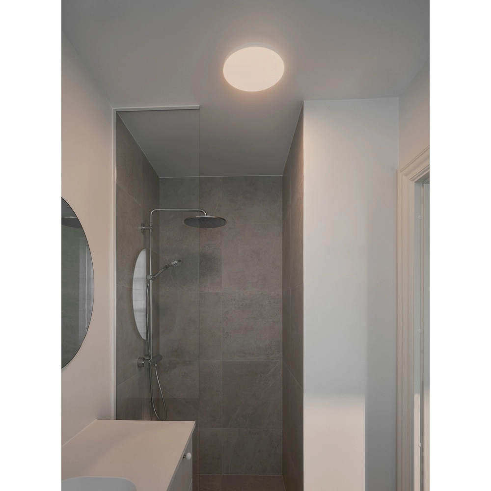Schlanke Deckenlampe Serenova 28  LED – Weiß