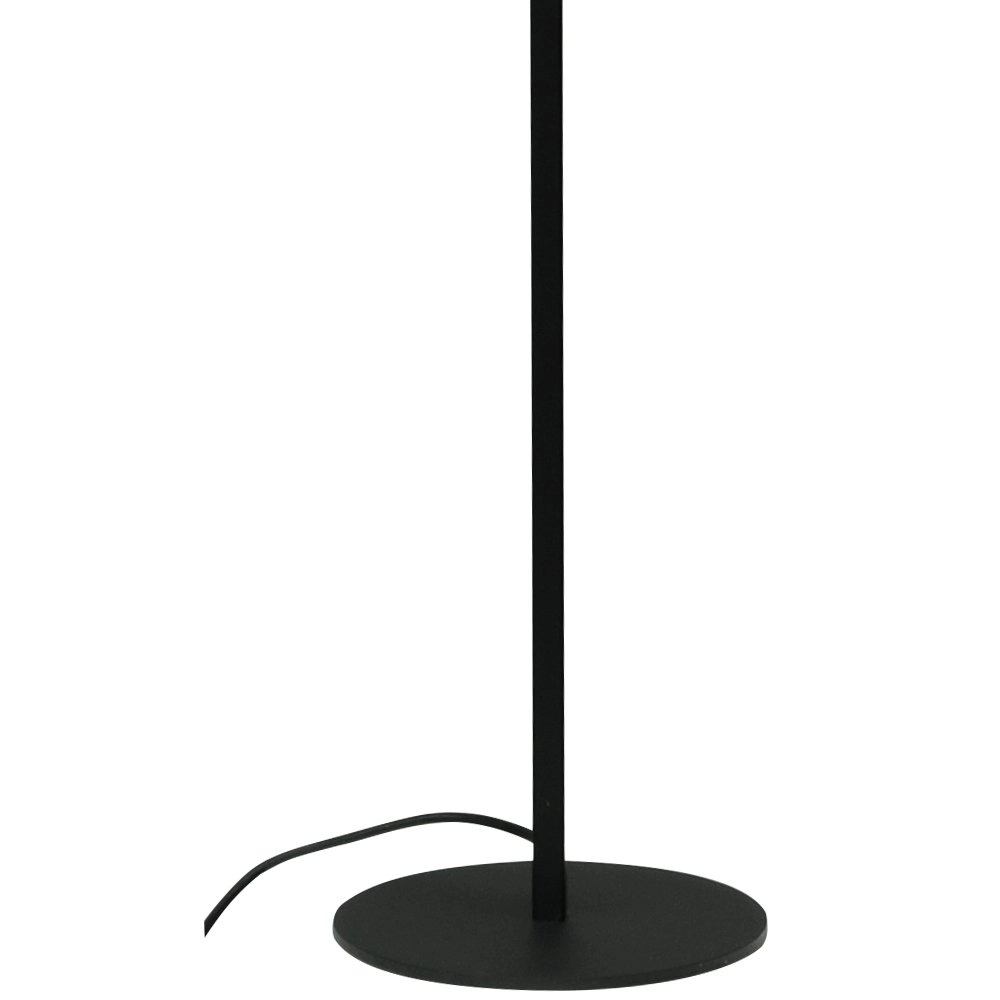 Schwarze Stehlampe Bounty mit Goldbeschlag Masterlight 8718121246826