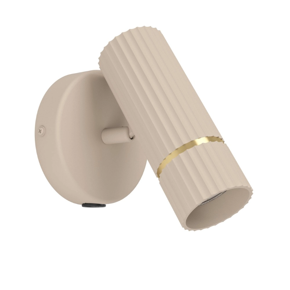 Sandwand-Scheinwerfer Caminia GU10 – mit Stecker Eglo 9008606312504