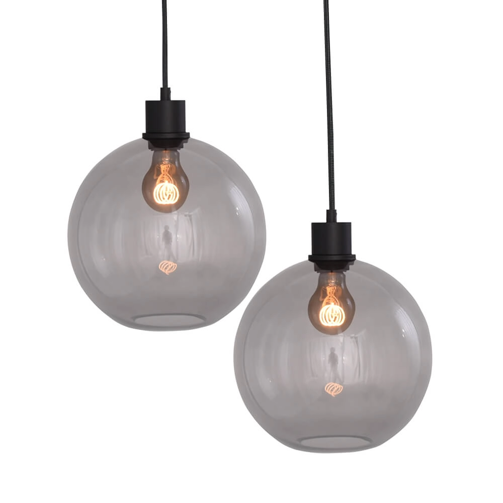Hängelampe Lazise 6x Ø 25cm schwarz Masterlight 8718121303475