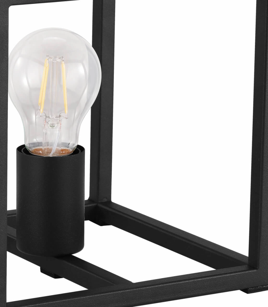 Schwarze Tischlampe Blackcrown 20 cm Eglo 9002759336899