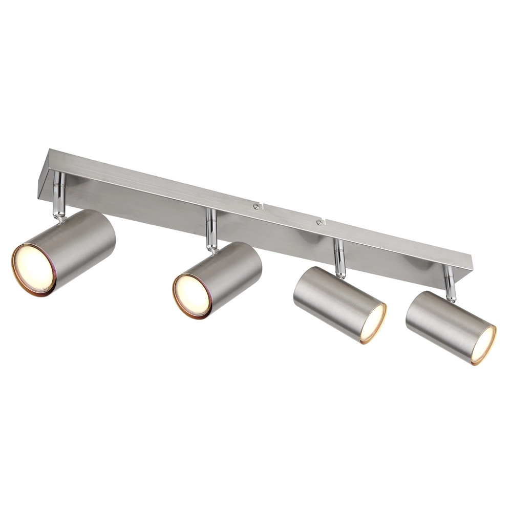 Deckenlampe 4-Licht Robby Nickel