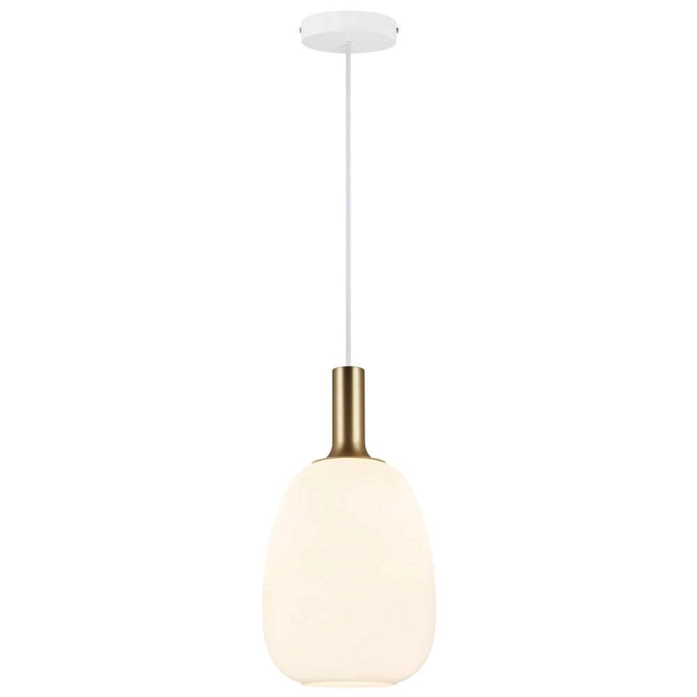 Pendelleuchte aus Glas Alton Ø 23cm weiß Nordlux 5701581413788