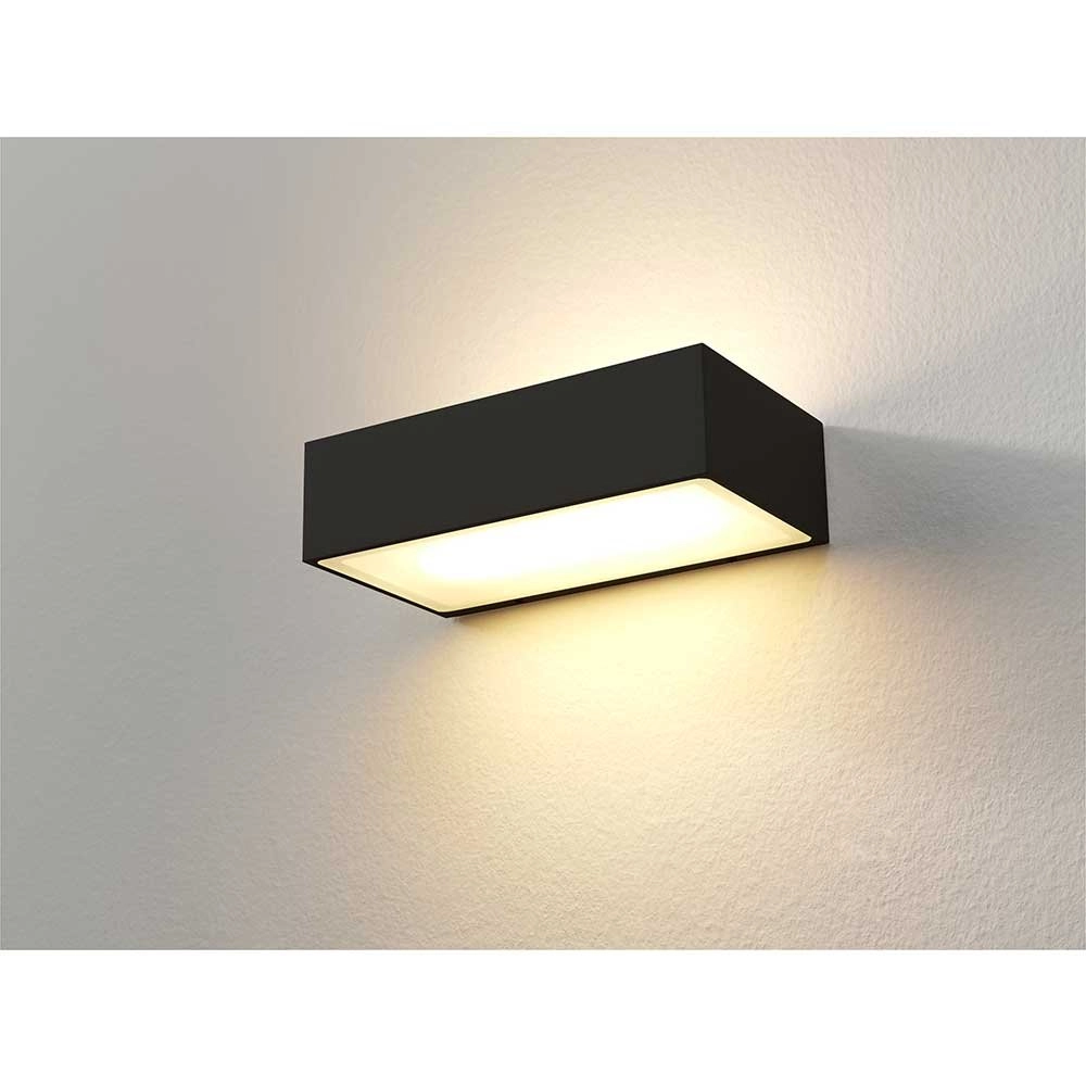 Fassadenscheinwerfer Eindh 18 cm - schwarz Artdelight 8719831733545