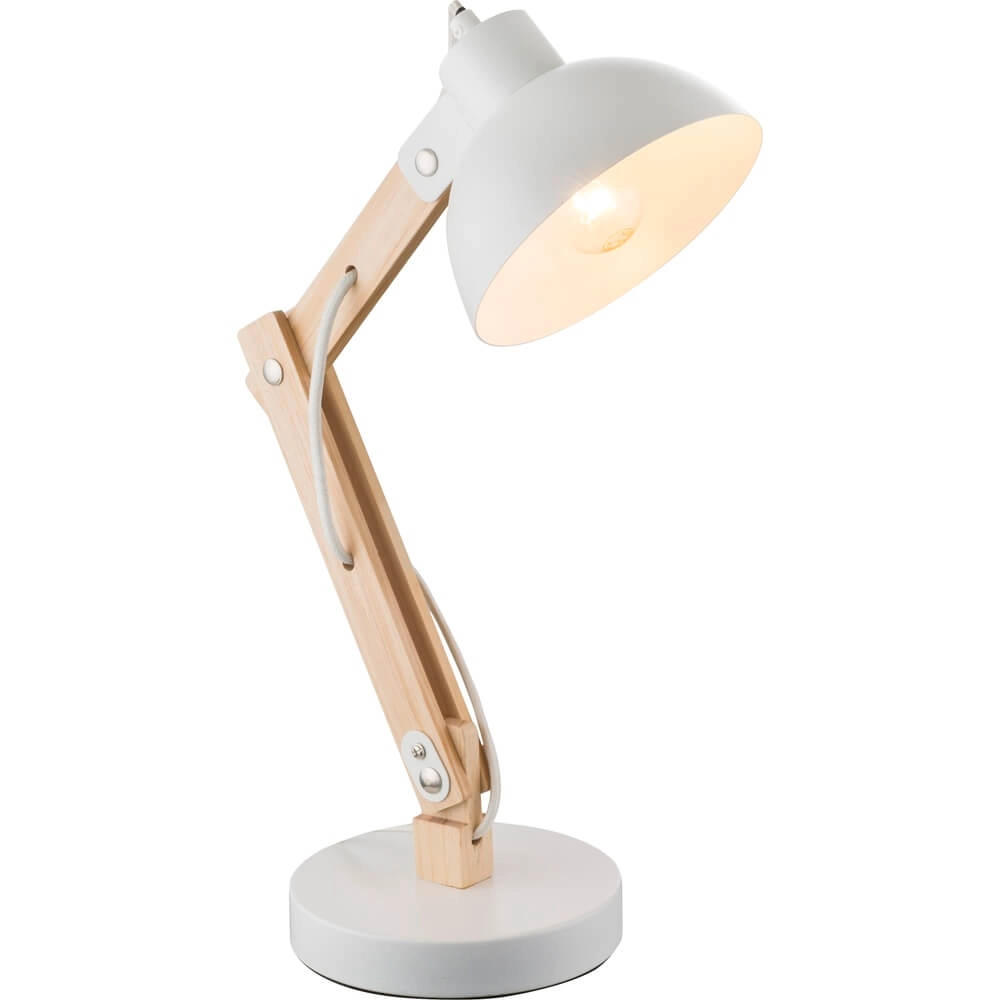 Schreibtischlampe Tongariro weiß