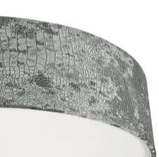 Deckenleuchte aus Samt Croco Ø 65cm Lyora 5903139895699
