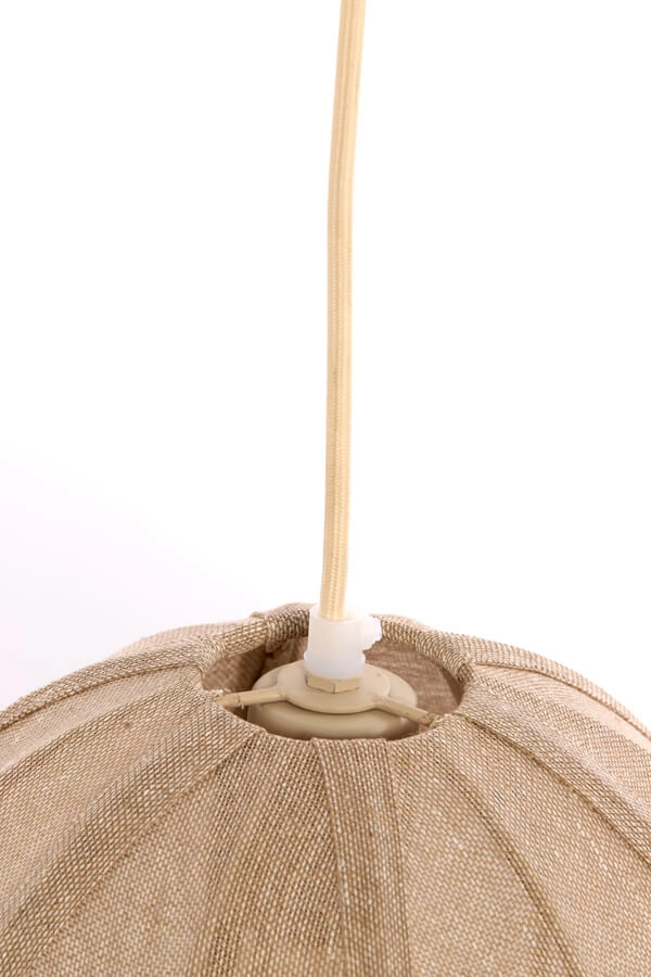 Pendelleuchte Sukau japandi Ø 50cm Light & Living 8717807743048