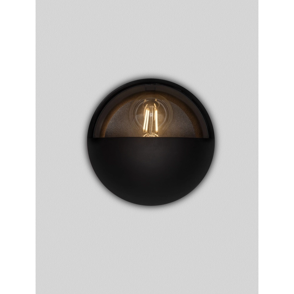 Wandleuchte mit rundem Design Amel anthrazit