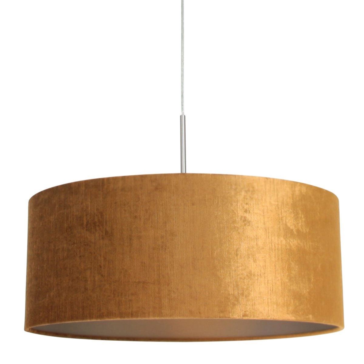 Hängelampe aus goldenem Samt Sparkled Ø 45cm Steinhauer 8712746146202
