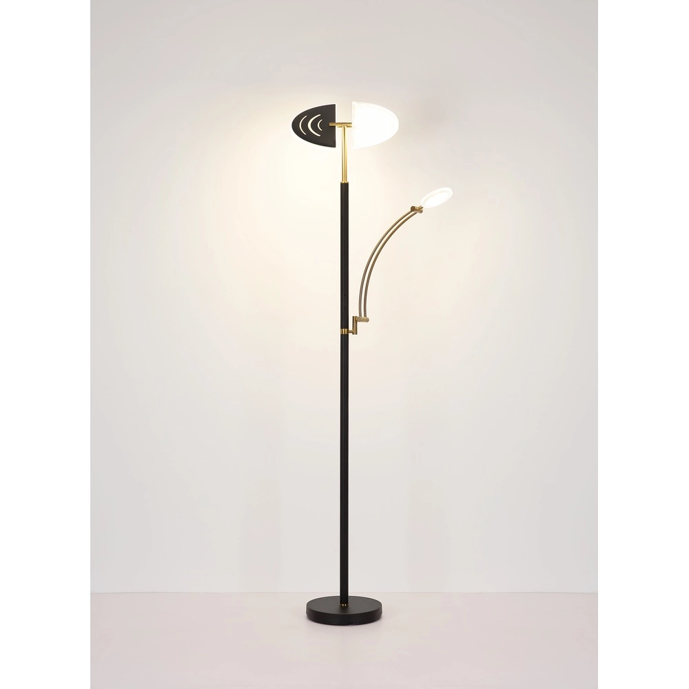 Stehlampe Tirana Schwarz Globo 9007371471119