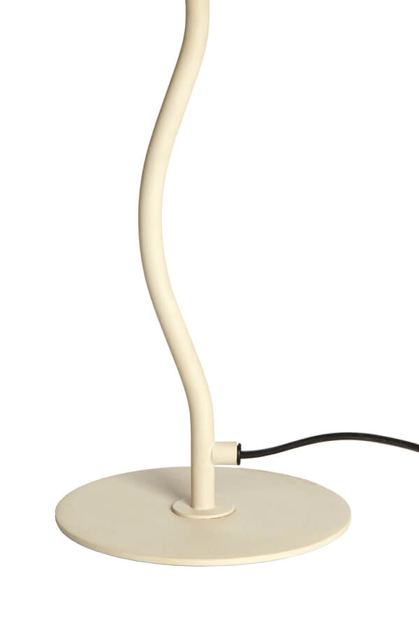 Tischlampe Elimo Ø 25cm x 50cm weiß Light & Living 8717807705176