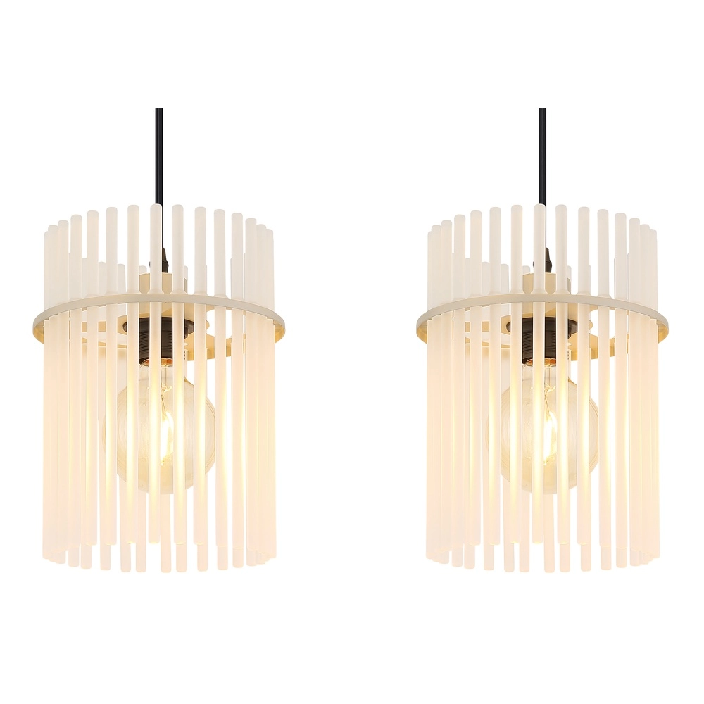 3-flammige Pendelleuchte Gorley sandbraun mit Glas Globo 9007371566716