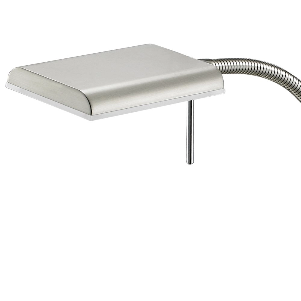 LED-Leselampe Bergamo Metallgrau Trio 4017807367591