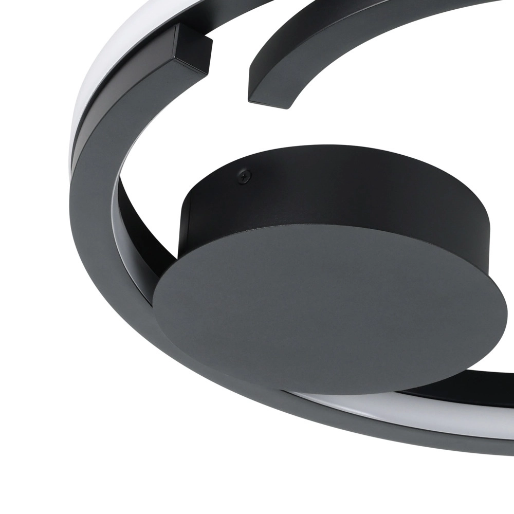 Deckenlampe Mezzomonte schwarz Eglo 9008606360185