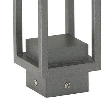 LED Terrassenlampe Poast Anthrazit Albert 4007235222807