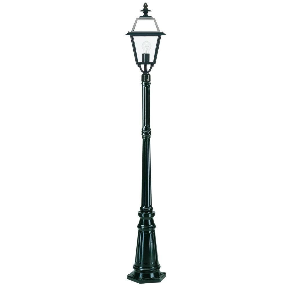 Klassische Gartenlampe Maasbracht schwarz KS 8714732717441