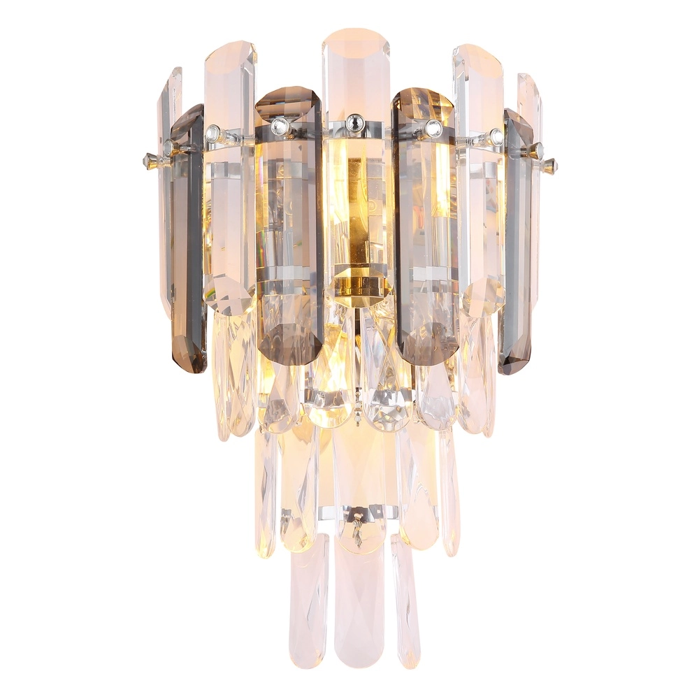 Wandlampe Orgina Chrom mit Kristall Globo 9007371484140
