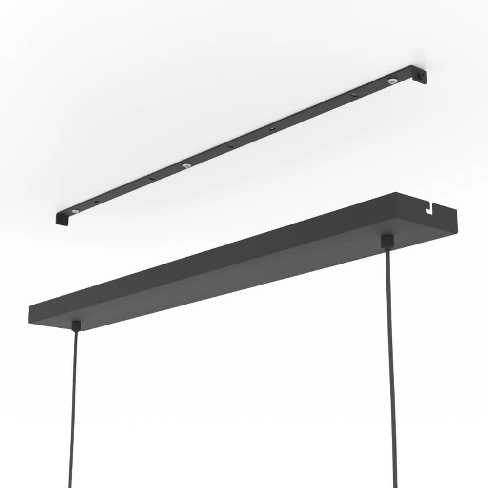 Hängelampe mit 2 Leuchten Rinroe Design schwarz Eglo 9002759439668