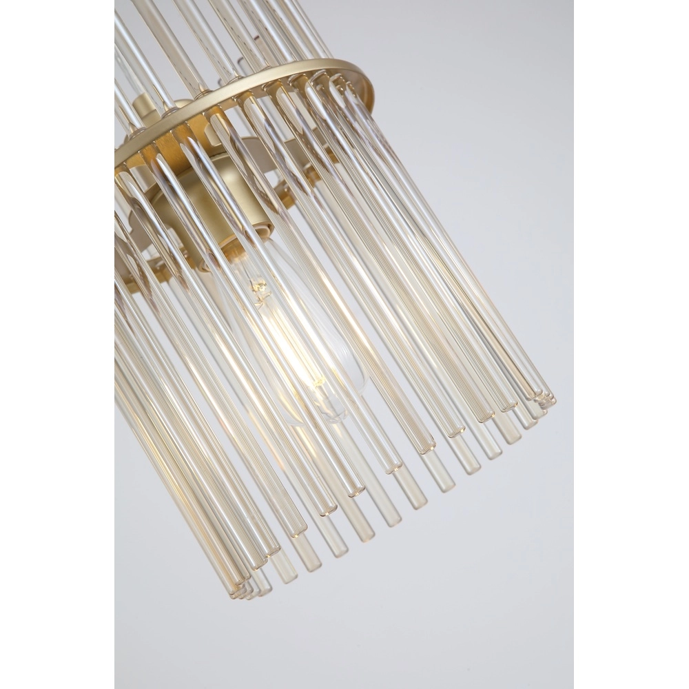 Pendelleuchte Swizzle Ø 20cm gold Searchlight 5053423302515