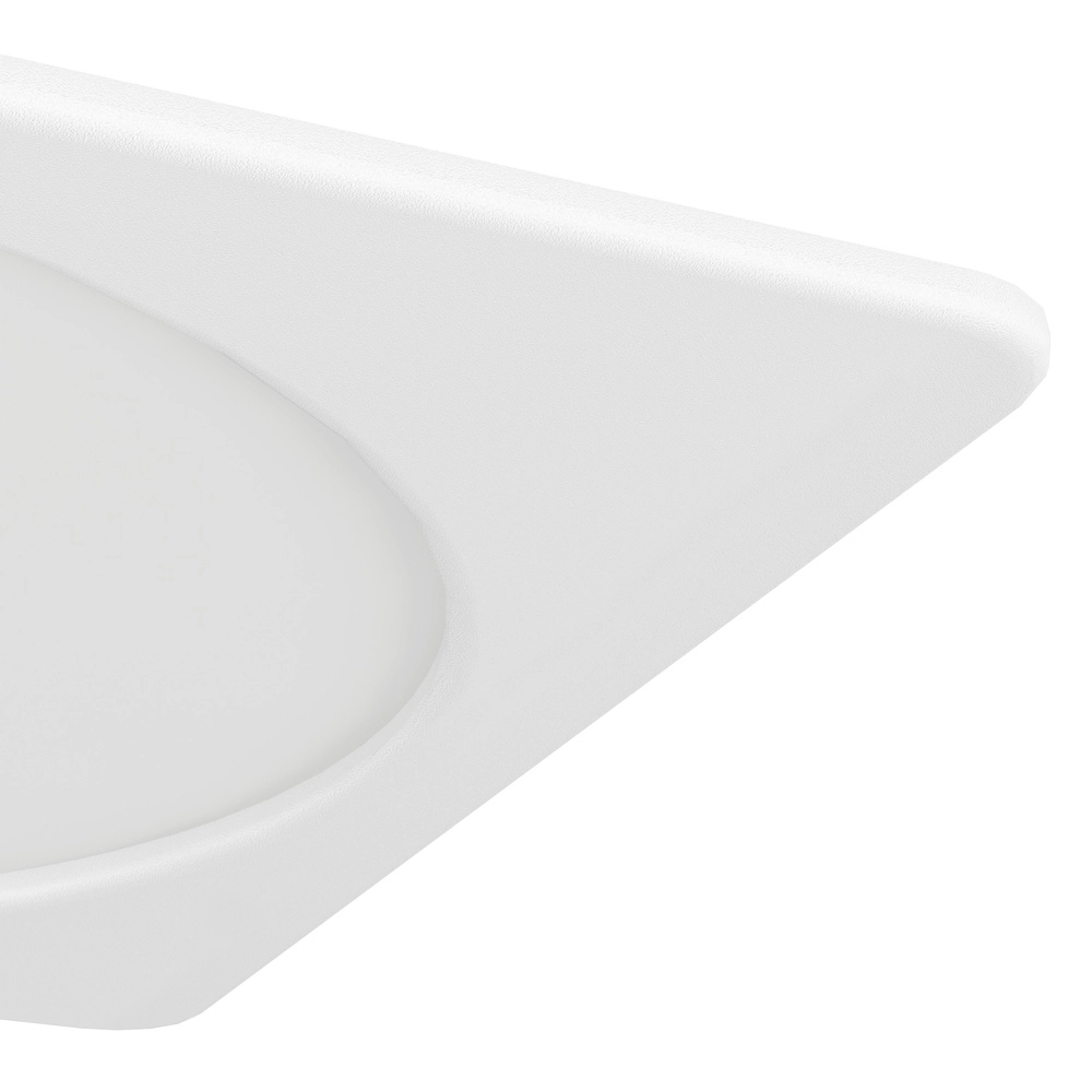 Einbaulampe Fueva 6 Quadrat – Weiß – 21,6x21,6 cm Eglo 9008606330812