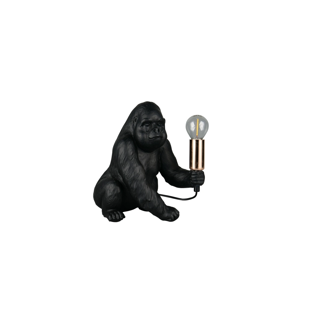 Tischlampe Kong Affe schwarz Trio 4017807668186
