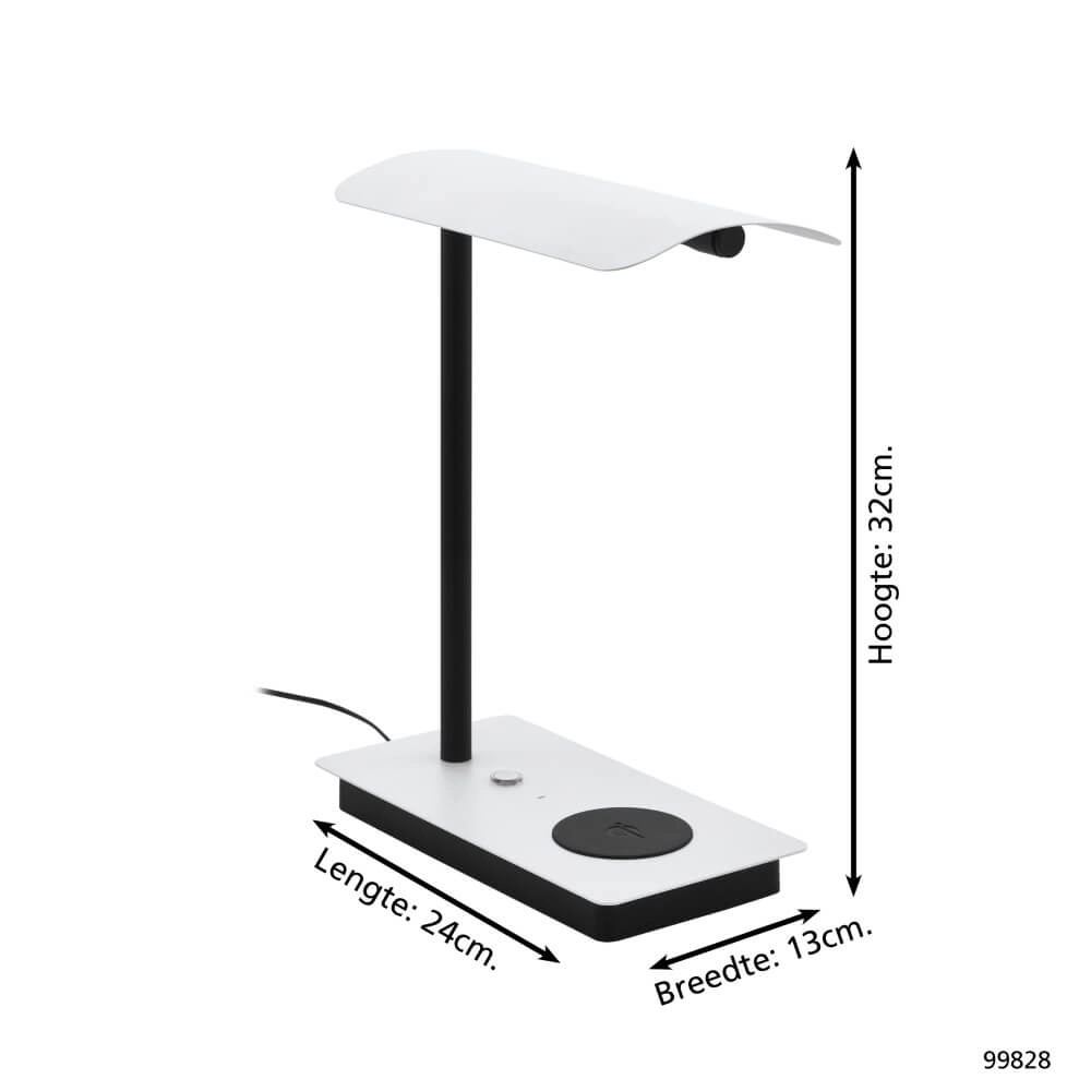 LED-Schreibtischlampe Arenaza Eglo 9002759998288