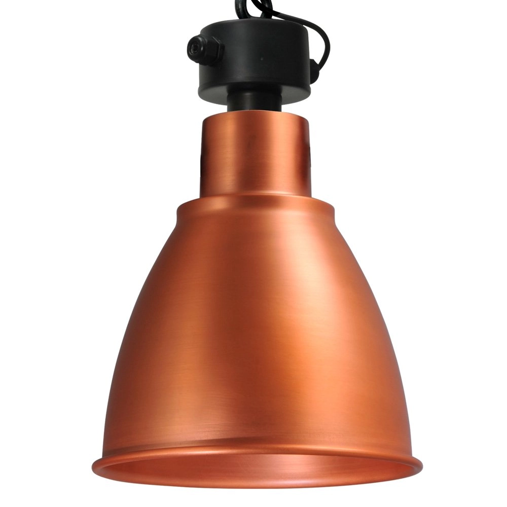 Esszimmerlampe Industria 2x27 Bud rotes Kupfer mit Schwarz Masterlight 8718121229430