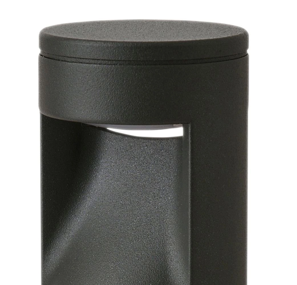Stehender LED Gartenspot Lako 18 cm 2-leichter schwarz Franssen 8033239450867