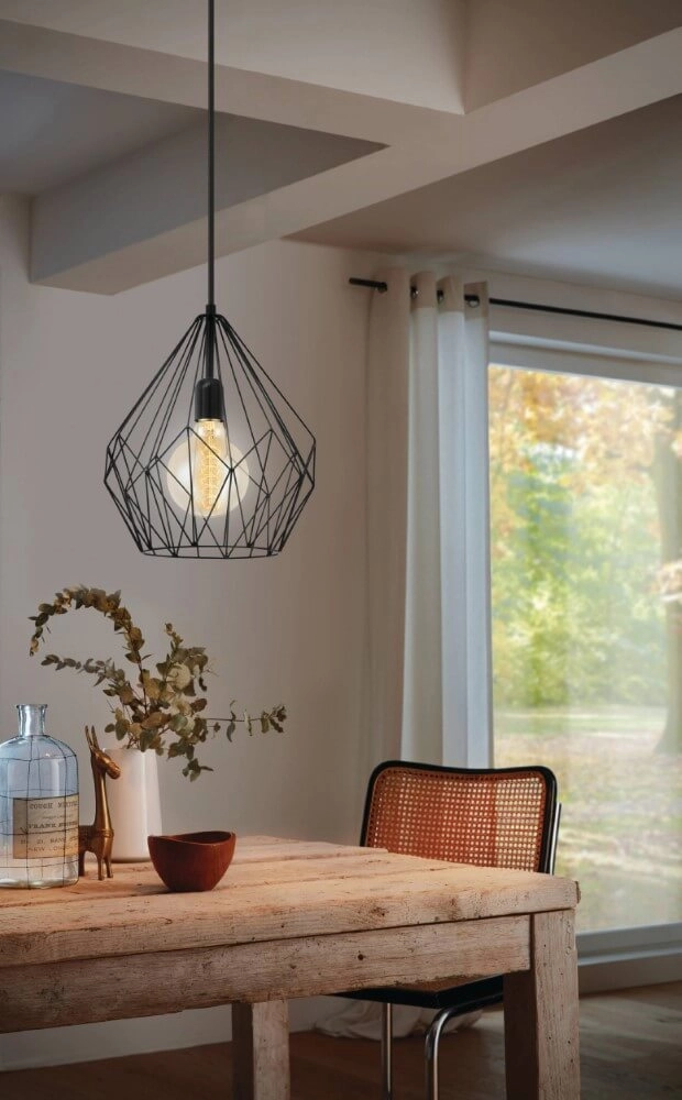 Pendelleuchte Carlton schwarz Eglo 9002759492571