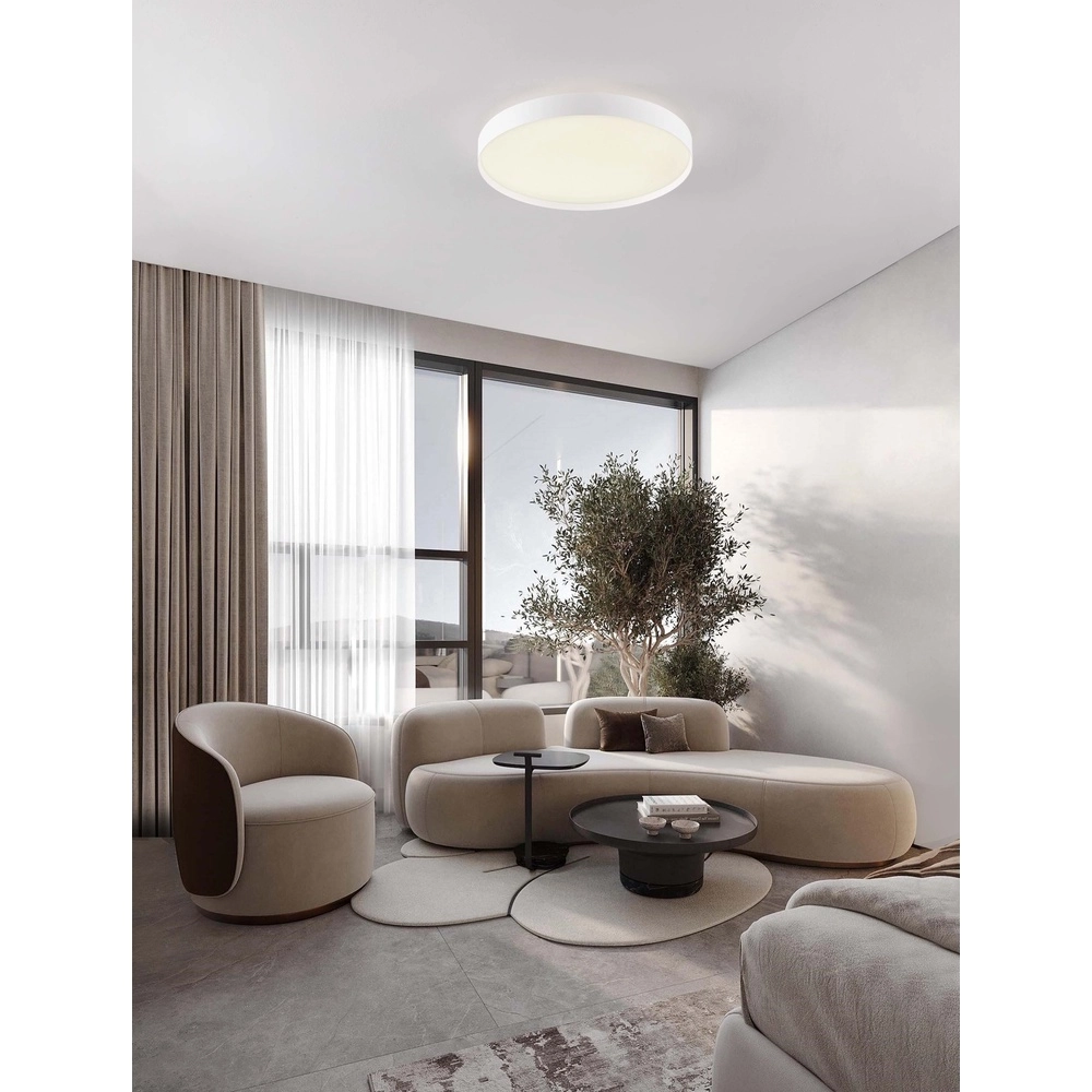 Deckenleuchte Roi weiß Ø 50cm Lyora 5212017448958