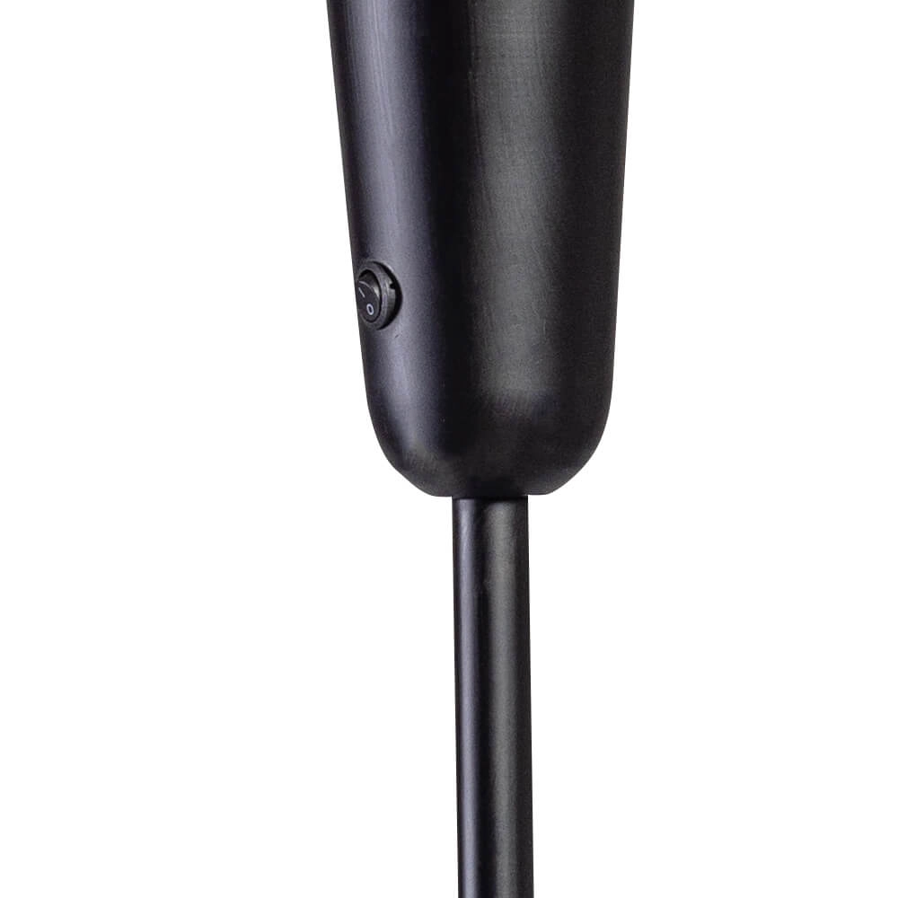 Moderne Stehlampe The Britt schwarz mit gold ETH 8720195304449