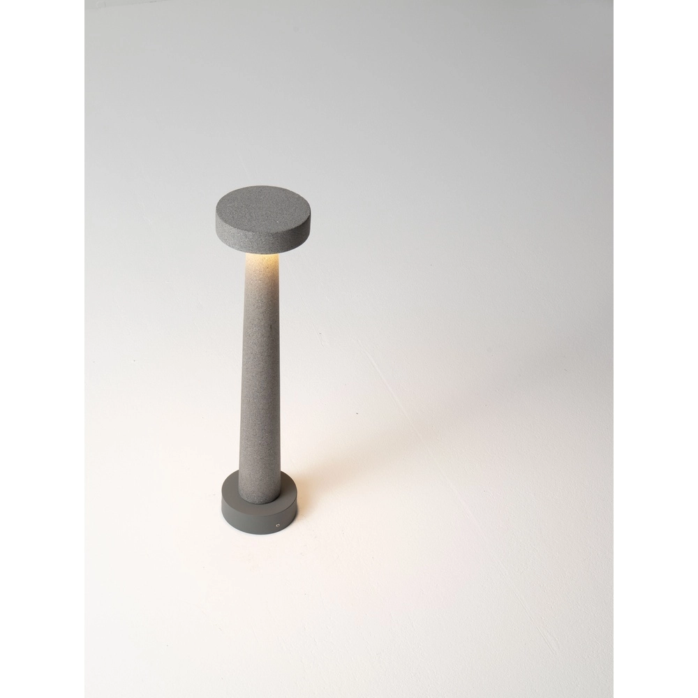 Gartenleuchte Cram Beton grau 50cm Lyora 5212017454683