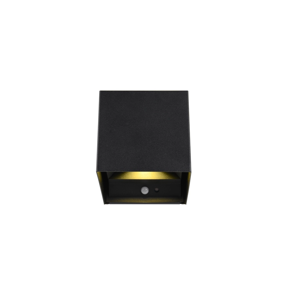 Quadratischer Aufputz-Spot Talent schwarz Trio 4017807603927