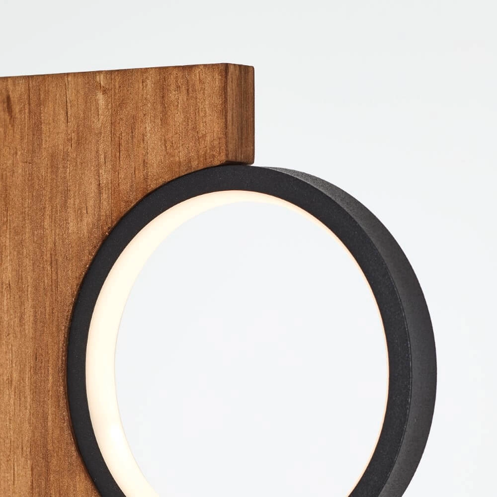 Stehlampe Cheesy Holz Brilliant 4004353429613