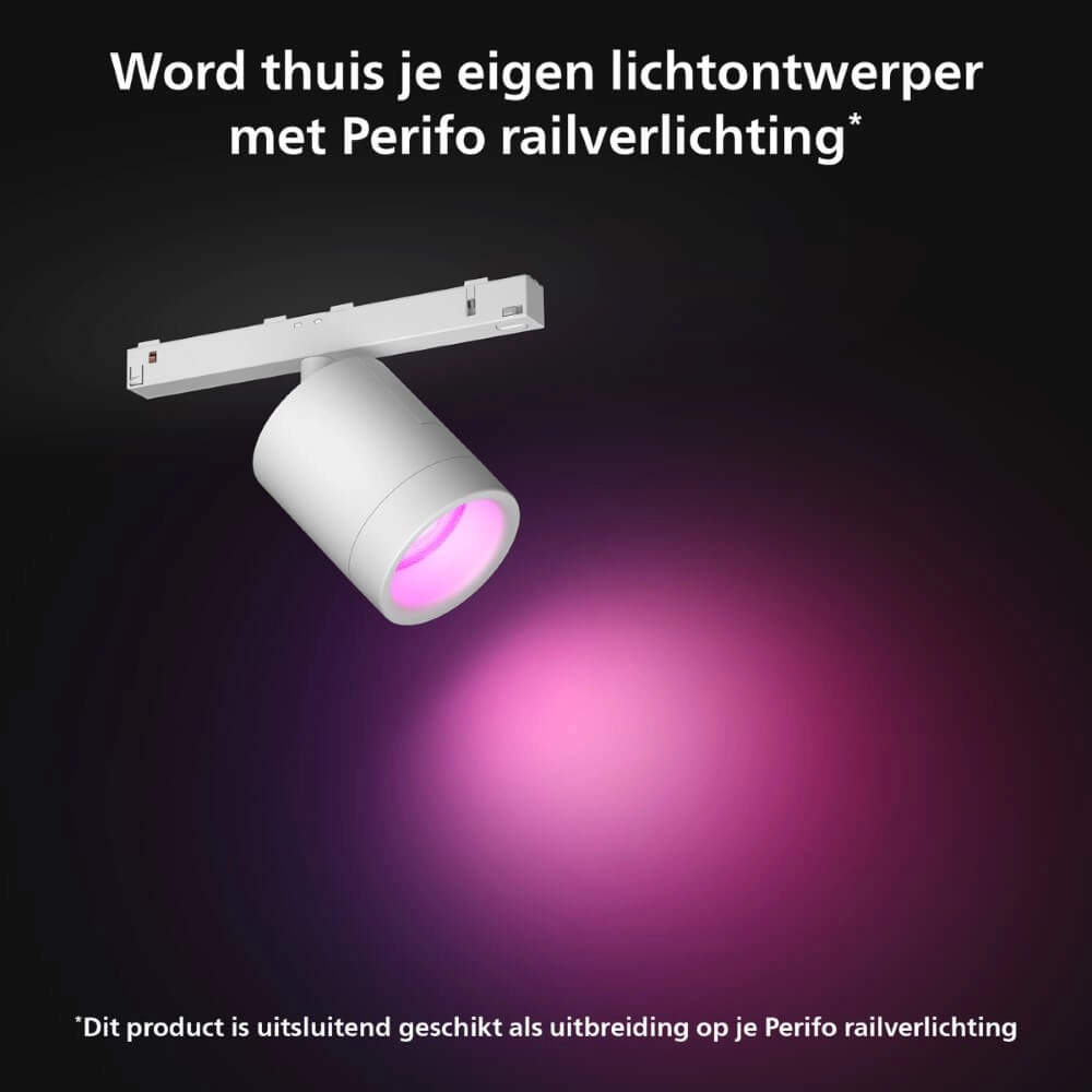 Hue Perifo - White and color Erweiterungsspot weiß Philips 8719514407466