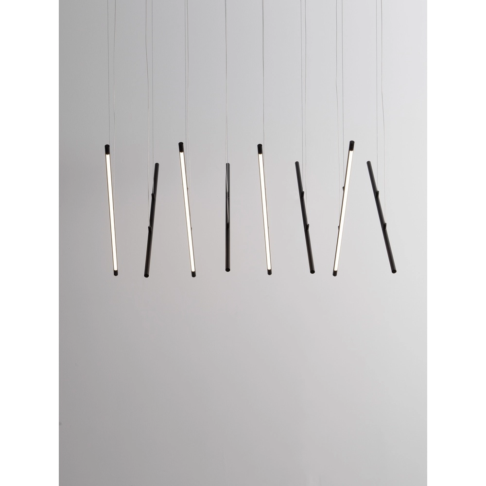 Design-Pendelleuchte Elettra schwarz Lyora 5212017446084