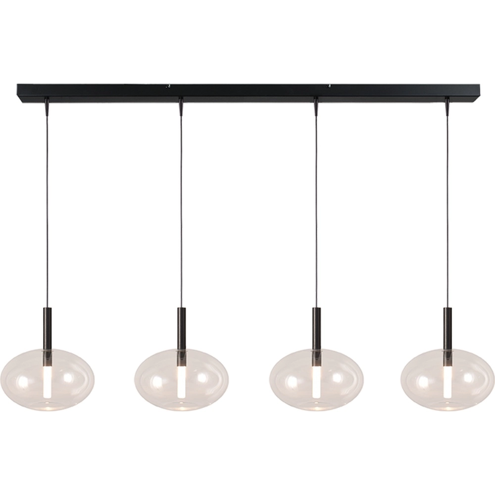 4L Pendellampe Ø 24cm Lido Onion mit klarem Glas Masterlight 8718121335278