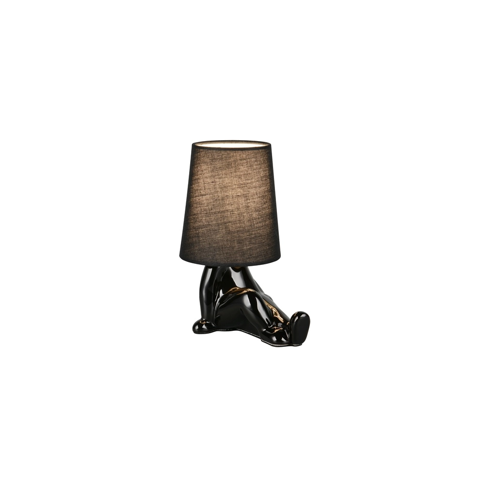 Tischlampe Huma Schwarz Trio 4017807682533
