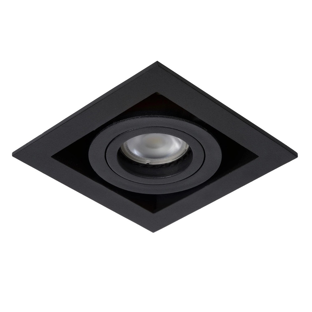 Quadratischer versenkter Scheinwerfer Chimney Single Black