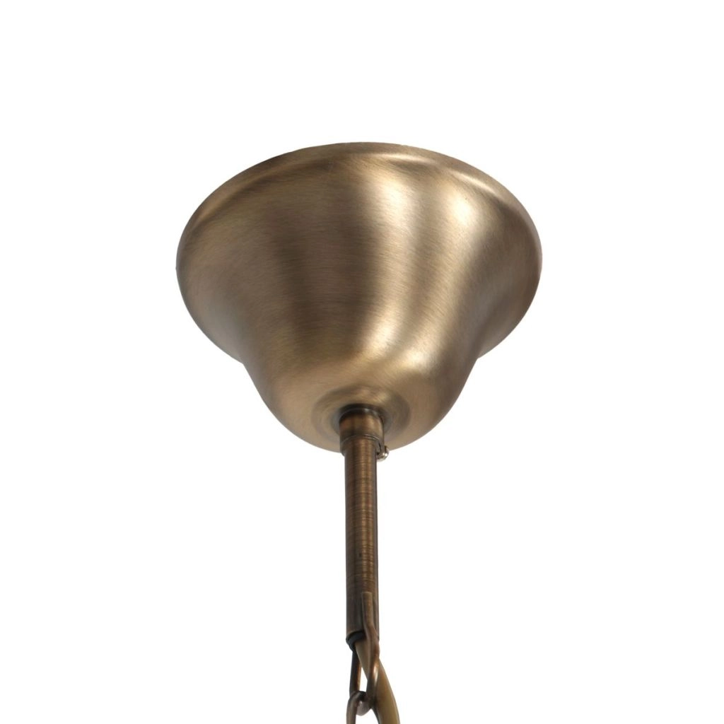 Klassische Pendellampe Anthea 1-Licht Bronze Steinhauer 8712746180220