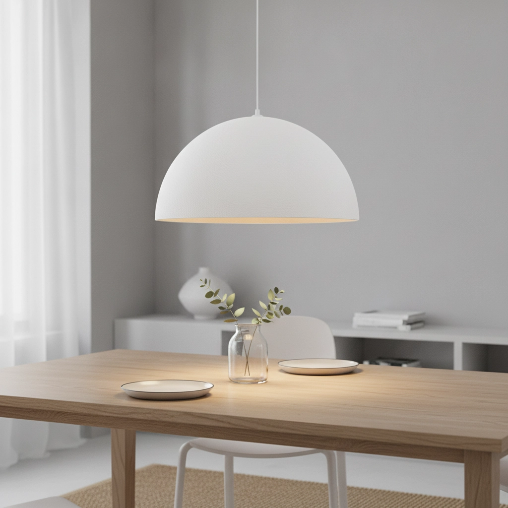 Pendelleuchte Starla weiß Ø 60cm