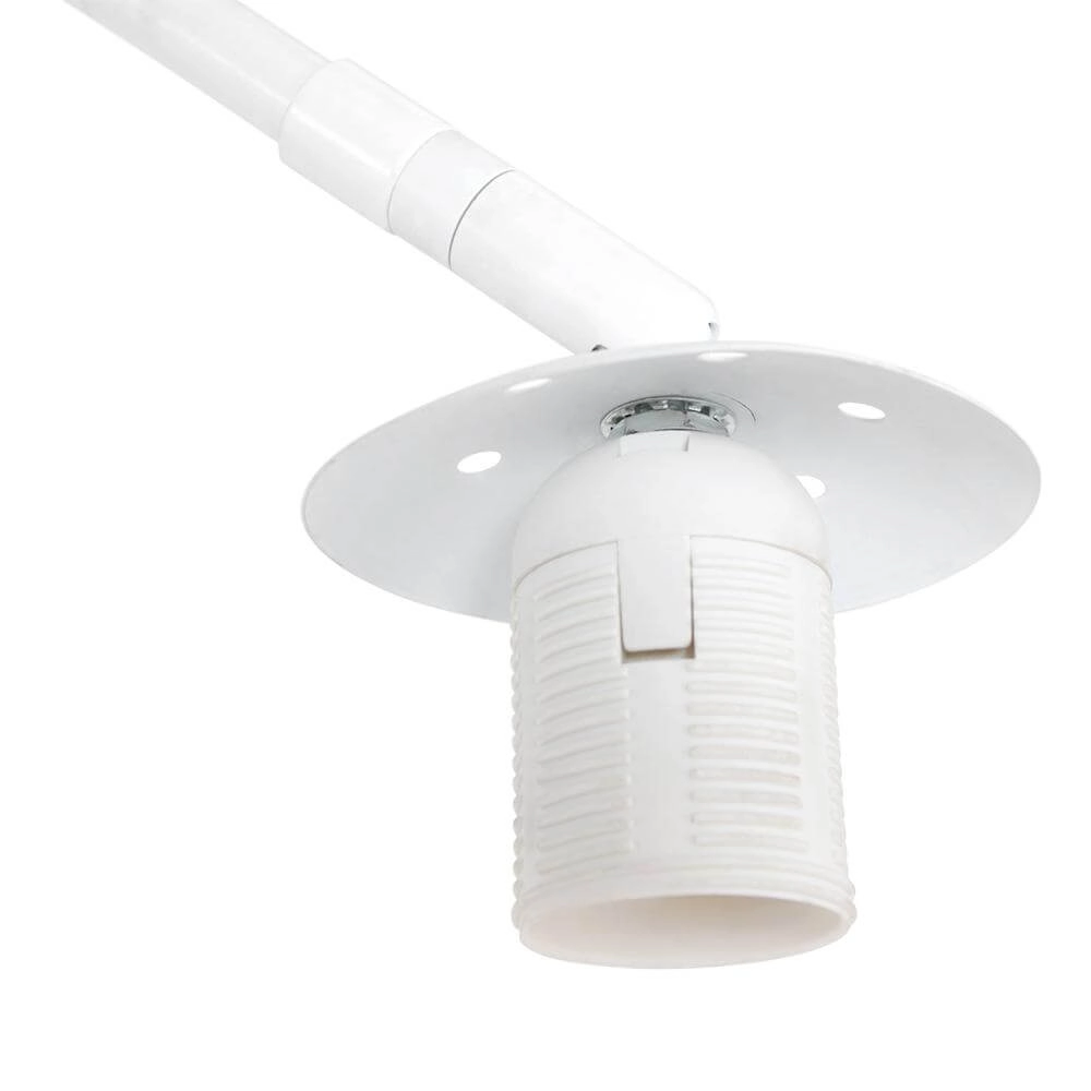 Bogenlampe Sparkled Light weiß mit Strohton Steinhauer 8712746172843
