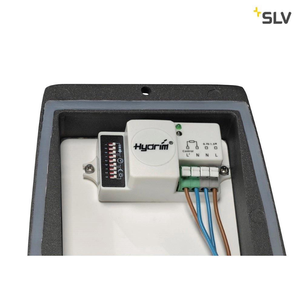 Außenleuchte Meridian Box Sensor SLV 4024163136150