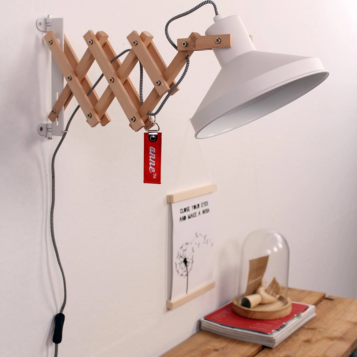 Wandleuchte Woody Scissors Steinhauer 8712746111941