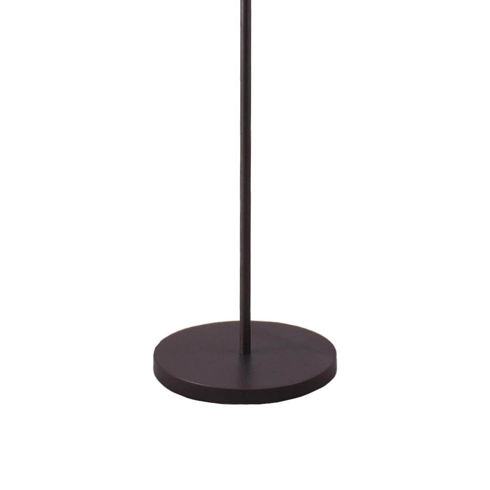 Design-Stehlampe Scala schwarz mit Nickel Ø 20 cm Masterlight 8718121334363
