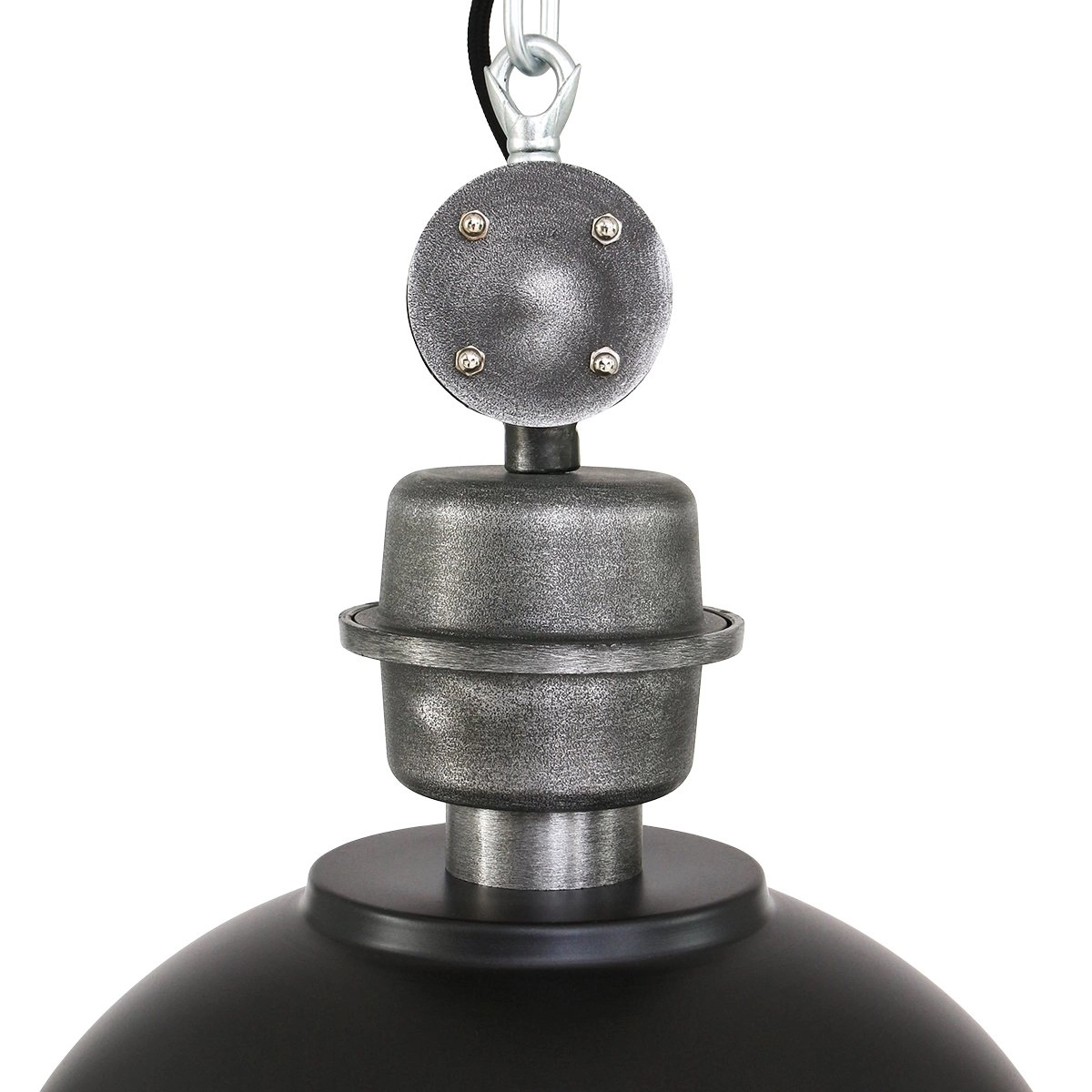 Pendelleuchte Bikkel industrielles schwarz Steinhauer 8712746123371